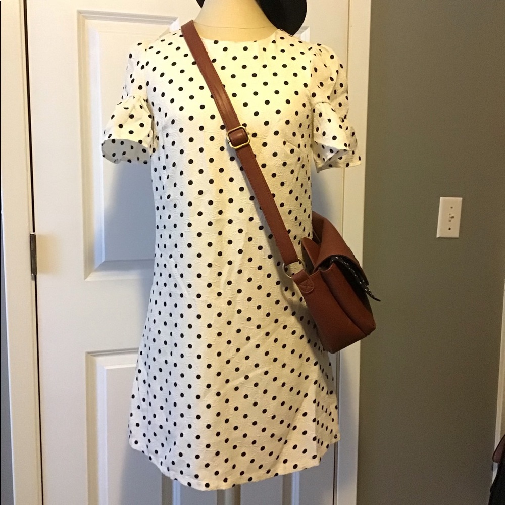 NWT Polka dot shift dress